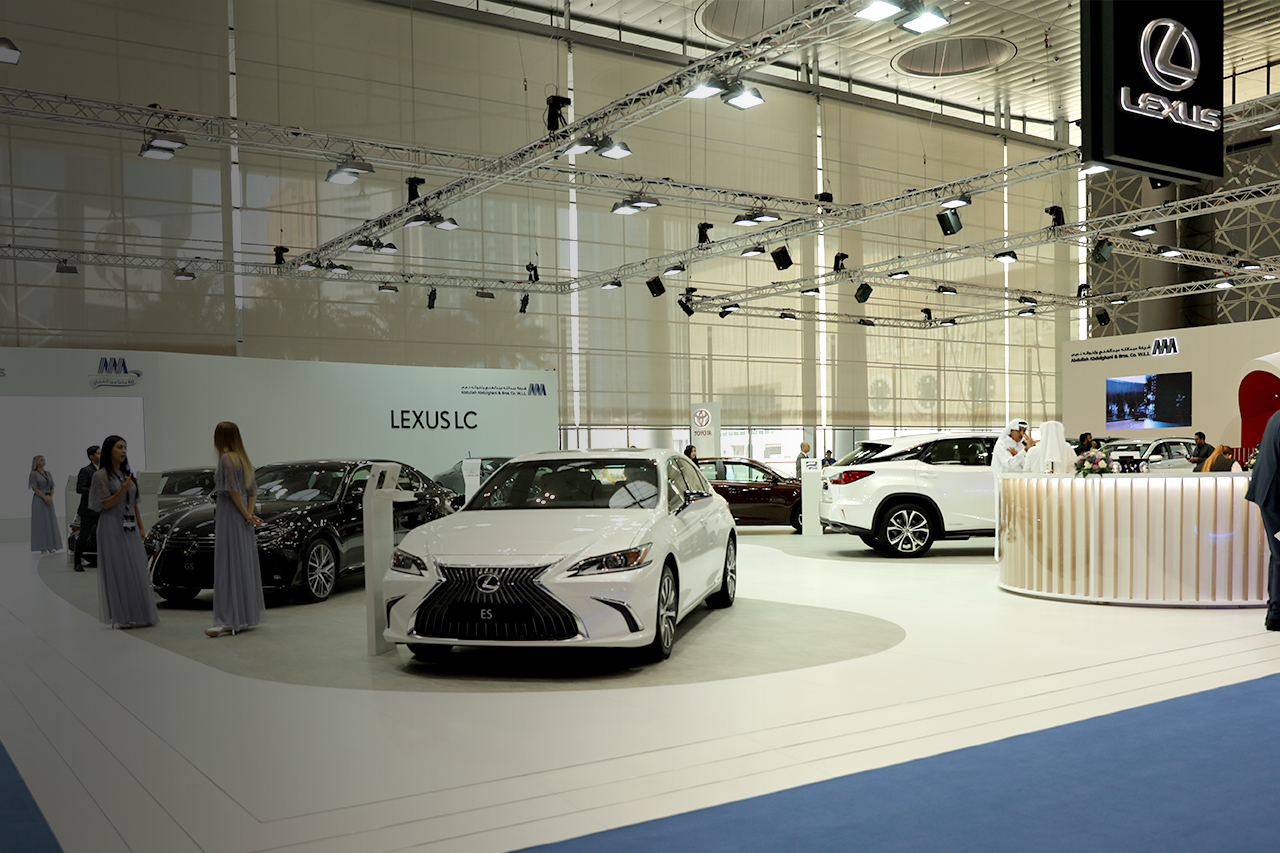 Lexus at Qatar Motor Show 2018