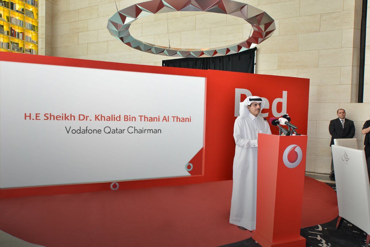 VODAFONE QATAR  RED LAUNCH